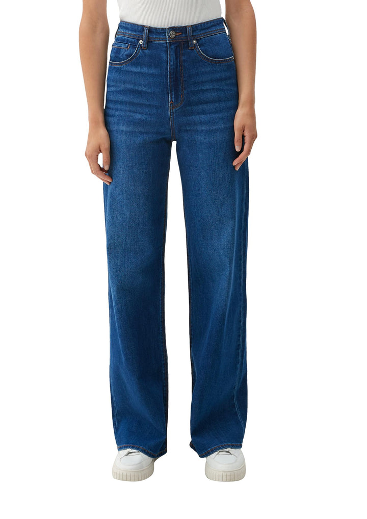 s.Oliver Jeans Suri/Regular Fit/Super High Rise/Wide Leg 42W / 32L 55z4, 42W / 32L 55z4