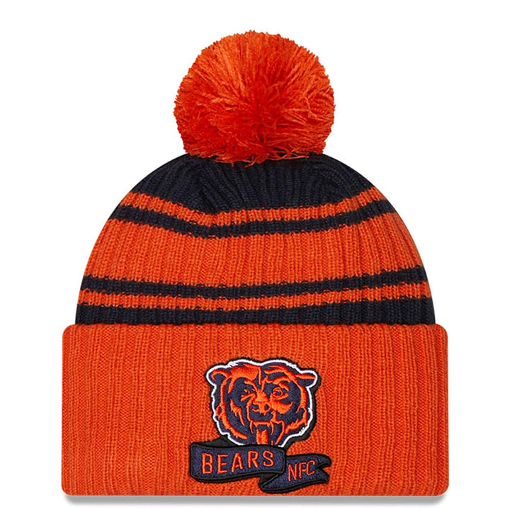 New Era NFL 2022-2023 Sideline Sport Knit Beanie American Football Mütze mit Bommel alle Teams Einhe