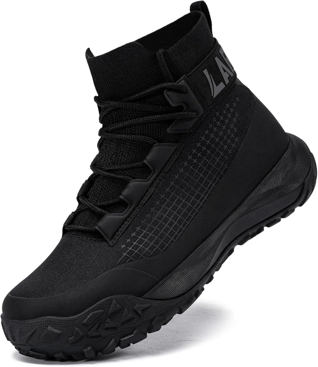 LARNMERN Arbeitsschuhe Herren Damen Sicherheitsschuhe SRC rutschfest Antistatisch Stahlkappenschuhe