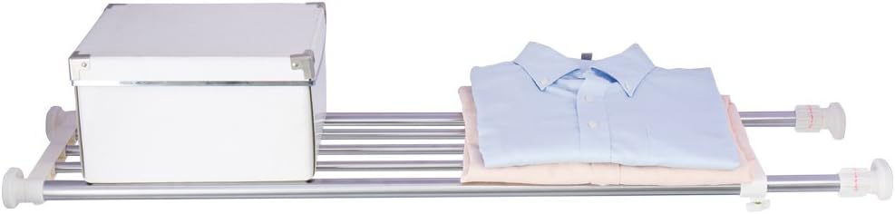 Hershii Erweiterbarer Kleiderschränke Kleideraufbewahrung System Organisation Teleskop Kleiderstange