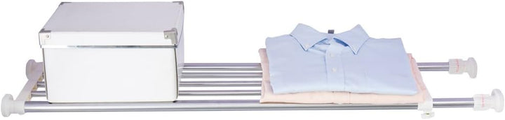 Hershii Erweiterbarer Kleiderschränke Kleideraufbewahrung System Organisation Teleskop Kleiderstange