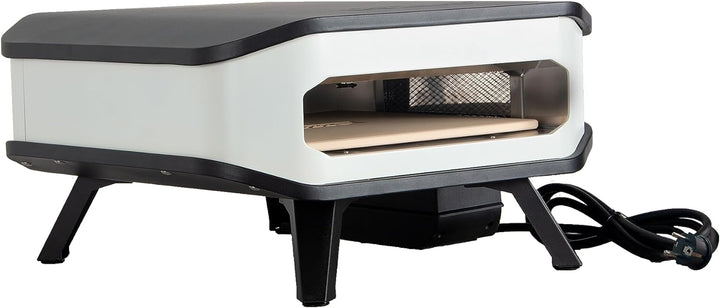 Cozze® 13" Elektro-Pizzaofen mit Pizzasten und Frontabdeckung 230V/2200W
