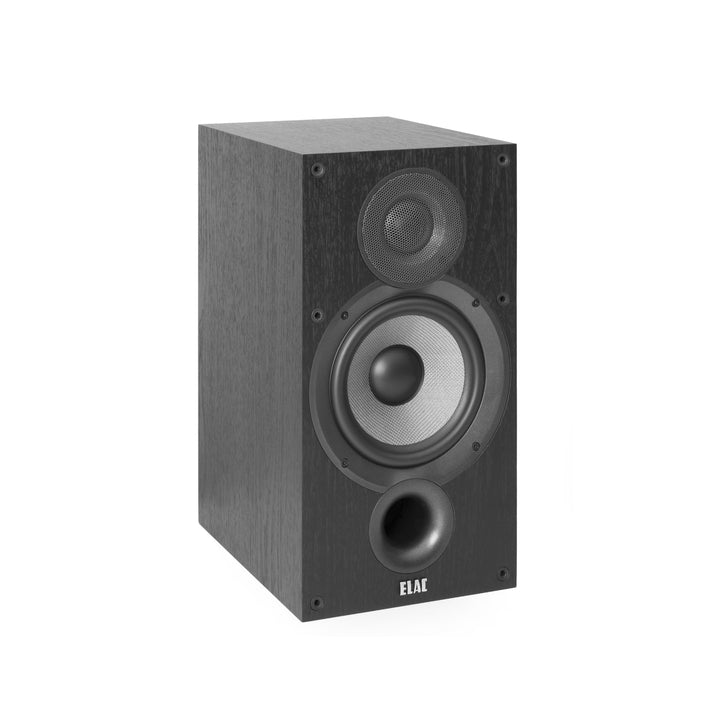 ELAC DEBUT B6.2 Regal-Lautsprecher Schwarz dekor Single, Single