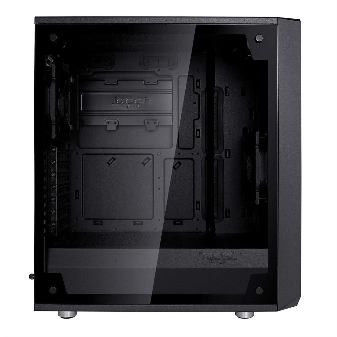 Fractal Design Meshify C Tempered Glass schwarz - Gehäuse - ATX, FD-CA-MESH-C-BKO-TG Black Dark Tint