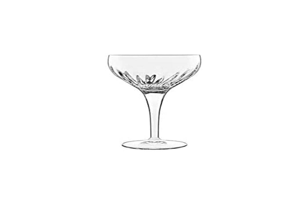 Luigi Bormioli 12460 Mixology Cocktailglas, Cocktailschale, 225ml, Kristallglas, transparent, 6 Stüc