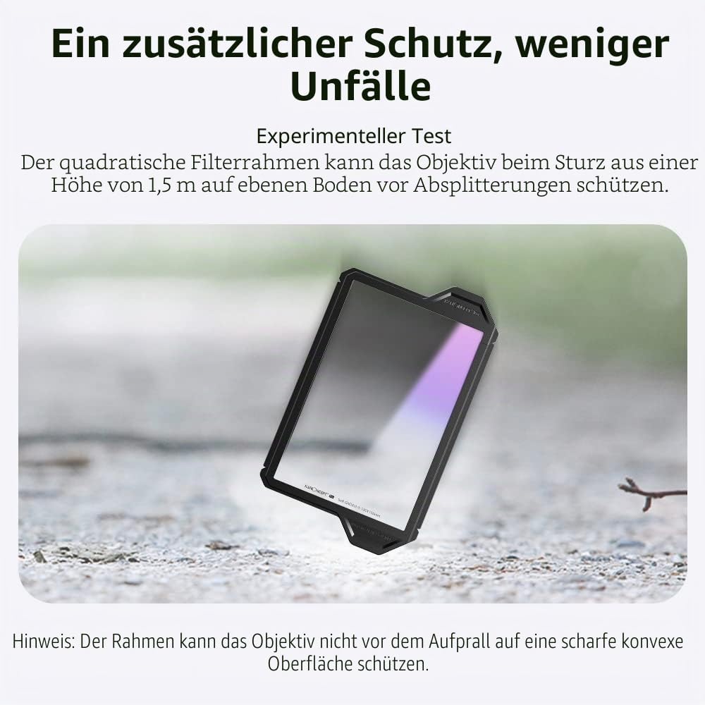K&amp;F Concept Nano X-PRO Filterschutzrahmen Filterzubehör für 100 * 150mm Rechteckfilter(2 Stück) 100x