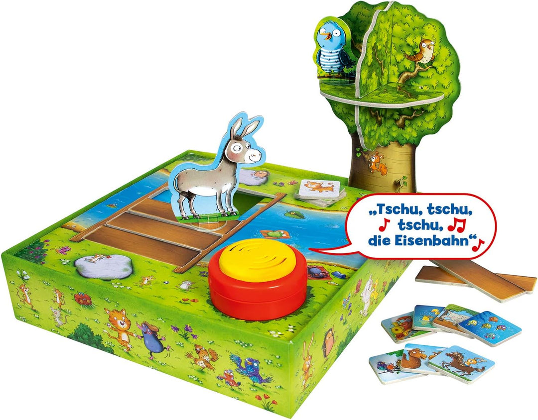 Ravensburger ministeps 4172 Mein Kinderlieder-Mitmachspiel, Lustiges Bewegungspiel mit 12 beliebten