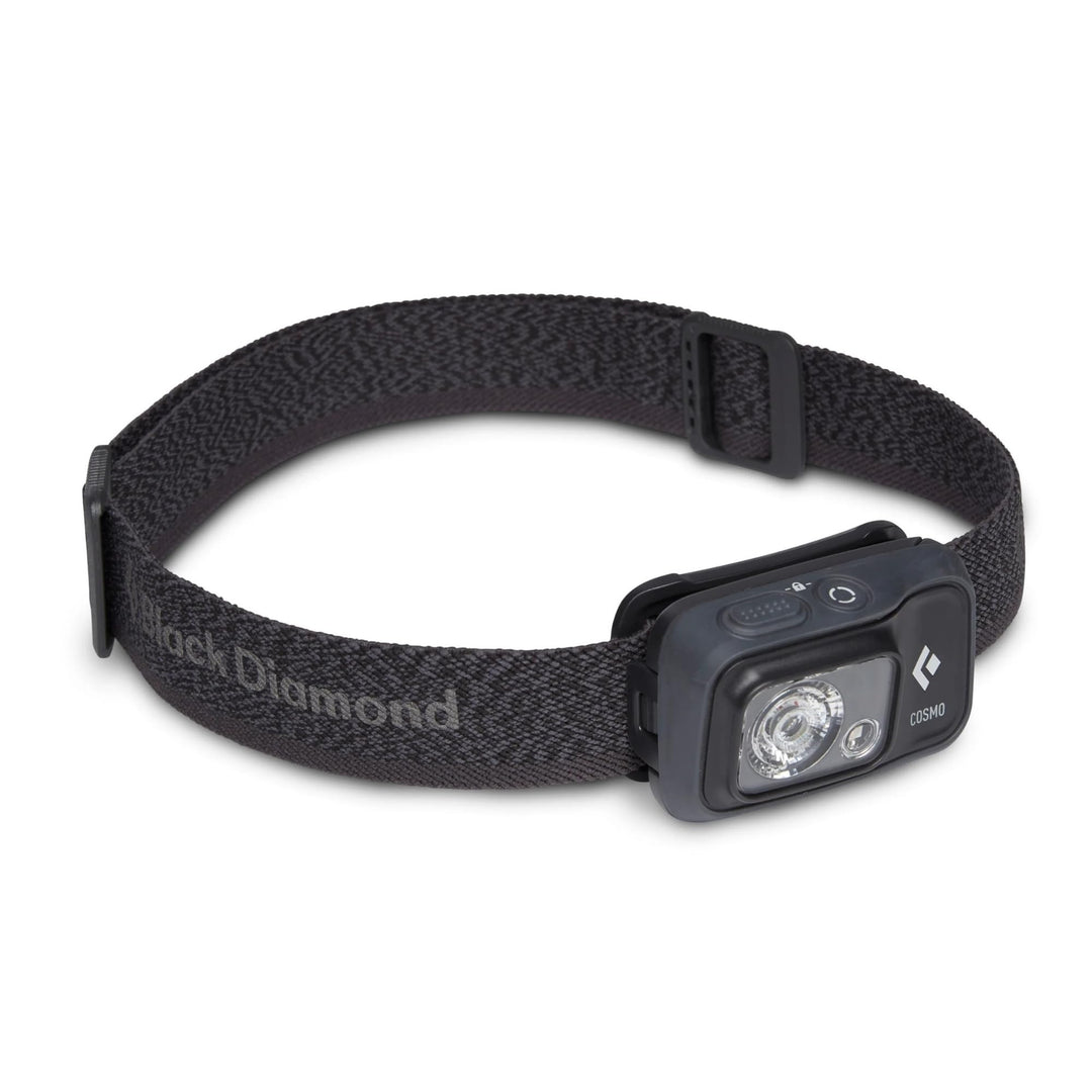 Black Diamond COSMO 350 Stirnlampe – Leistungsstarke LED-Stirnlampe mit Rotlicht für Outdoor & Sport