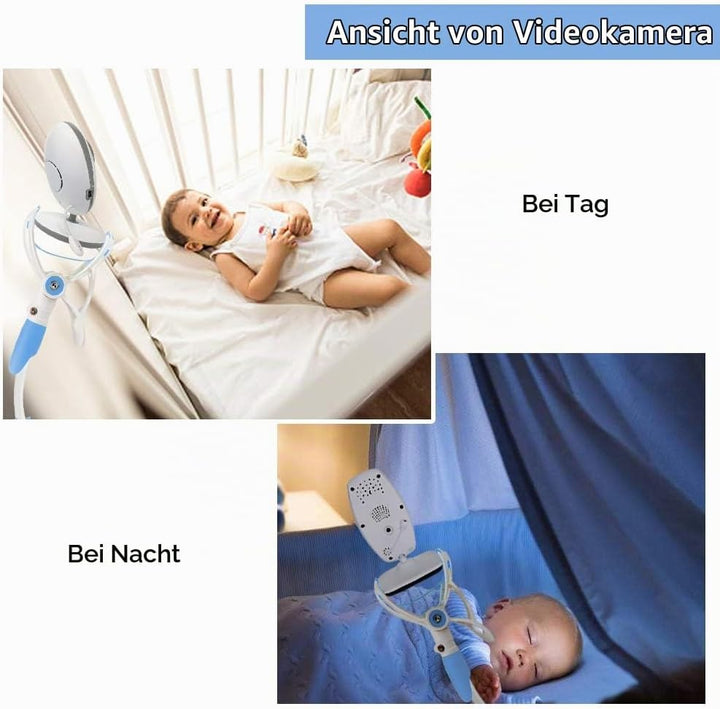 Kamera Halterung, YIKANWEN Universal Baby Monitor Halter,Handyhalter Blau, Blau