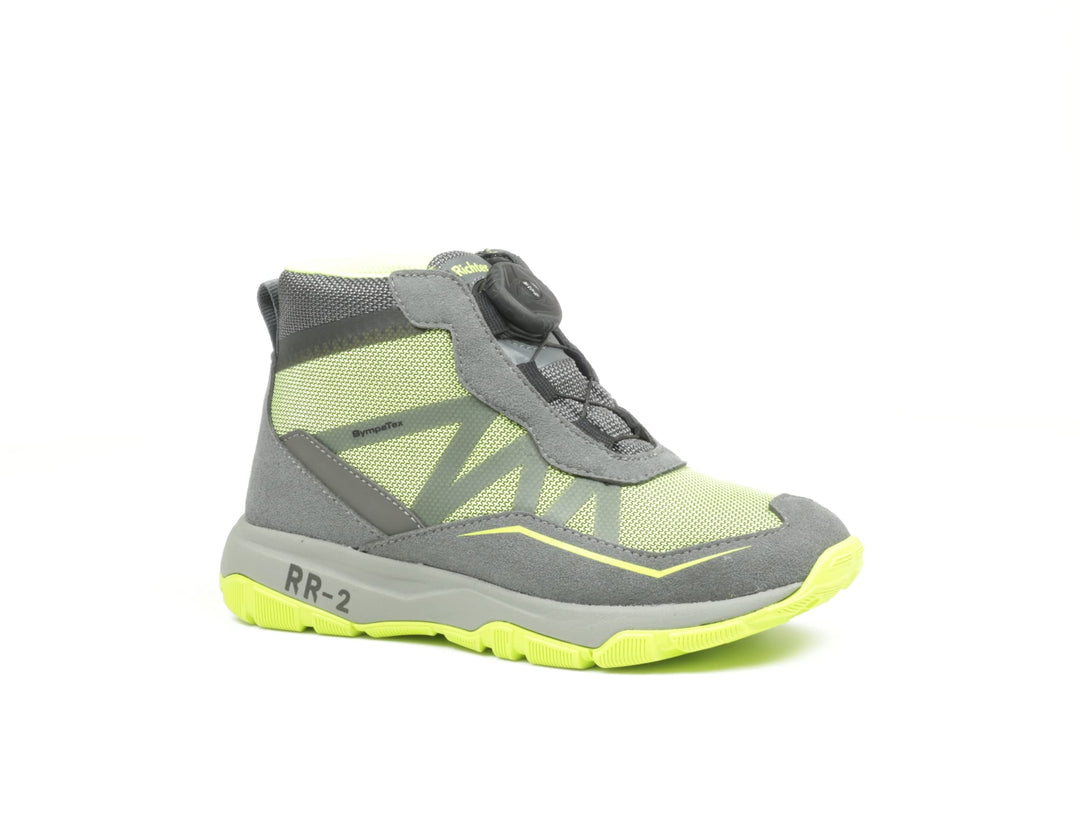 Richter Jungen Rr-2 Trekking Strassen-Laufschuh 33 EU 6302ash Neon Lime, 33 EU 6302ash Neon Lime