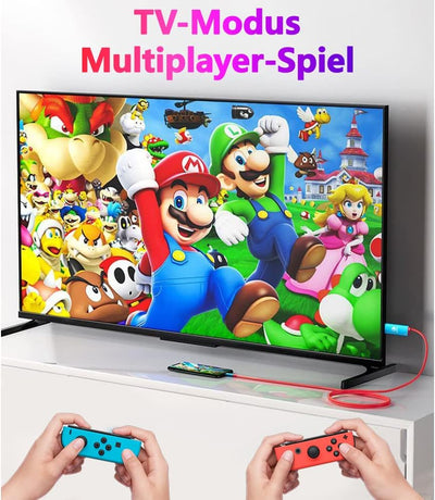 Switch Dock for Nintendo Switch OLED, 2 in 1 Switch TV Adapter with 4K HDMI Cable, Type C 100W Charg