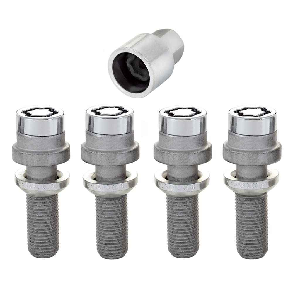 28025SU Radsicherungsbolzen SU (Standard) M14 x 1,50, Kugelsitz R12, Schaftlänge 41,0 mm, Gesamtläng
