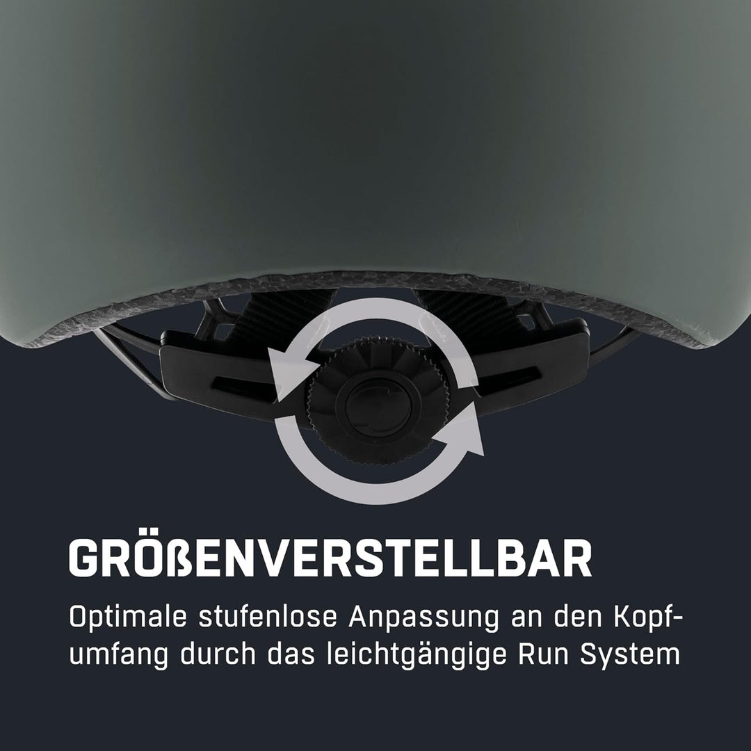 ALPINA BROOKLYN - Beleuchteter, Robuster und Komfortabler Urban Fahrradhelm Mit LED-Licht Für Erwach