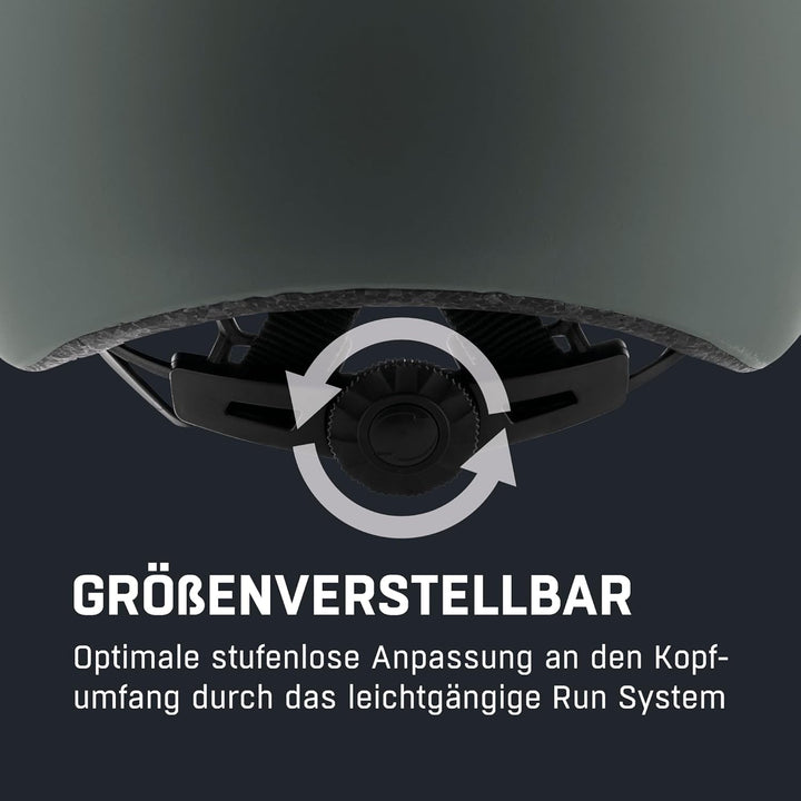 ALPINA BROOKLYN - Beleuchteter, Robuster und Komfortabler Urban Fahrradhelm Mit LED-Licht Für Erwach