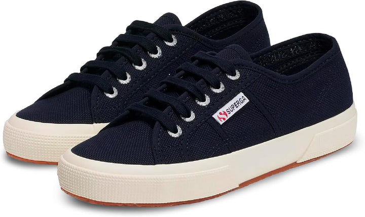 Superga 2750 Linu, Damen Schnürsneaker 39.5 EU Blau Navy White F43, 39.5 EU Blau Navy White F43