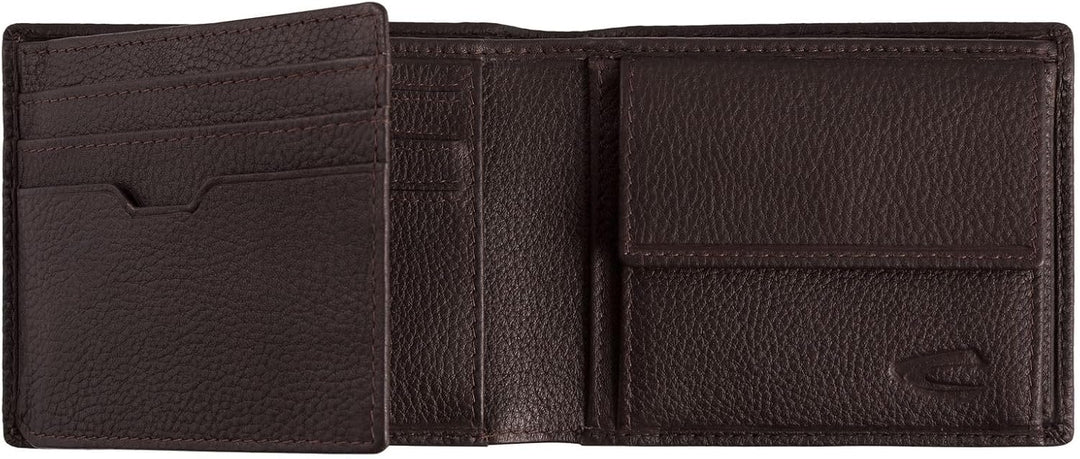 camel active Macau Herren Geldbörse RFID Klein Querformat, Brown