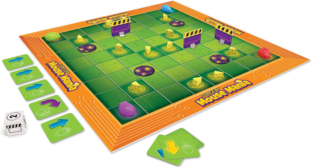 Learning Resources Code & Go „Robotermaus“ Klassenzimmer-Spielset
