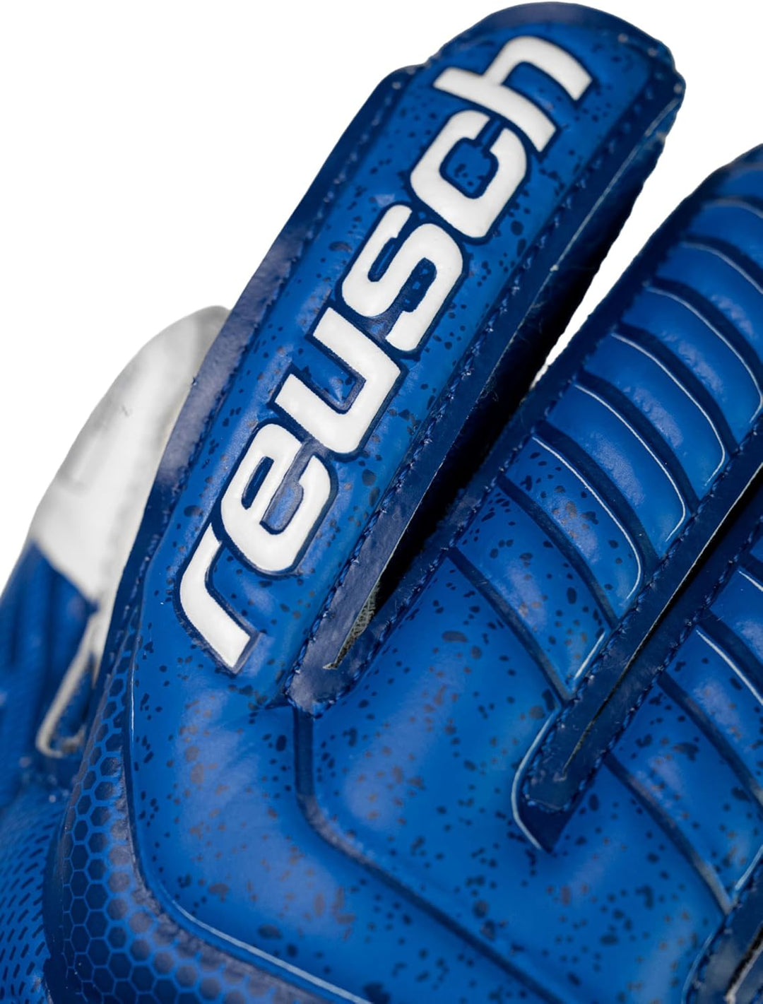 Reusch Unisex Torwarthandschuhe Attrakt Grip Finger Support Junior blau / weiss 5.5, blau / weiss 5.