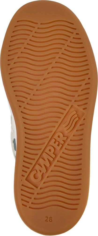 Camper Mädchen Runner Four K900261 Sneaker Bootie 25 EU Weiss Natur 012 Tws, 25 EU Wei&#xDF; Natur 0