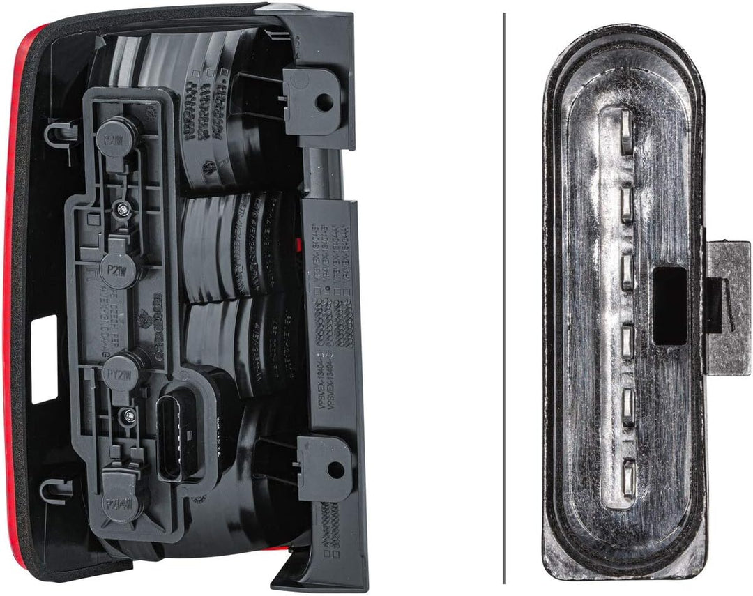 HELLA 2VP 354 042-021 Heckleuchte - Glühlampe - rechts - für u.a. VW Caddy III Box (2Ka, 2Kh, 2Ca, 2
