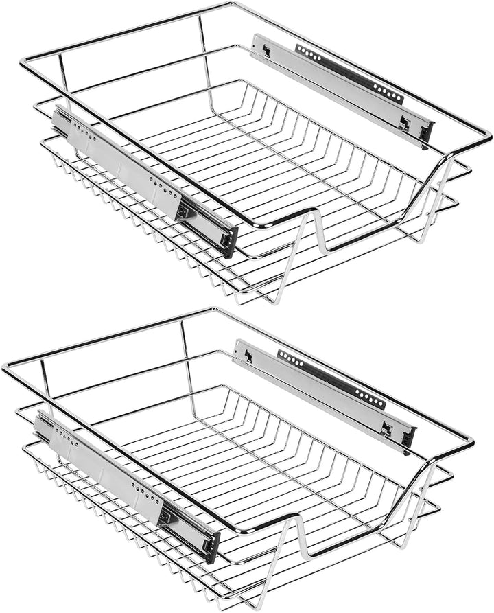 Jopassy Teleskopschublade 40cm Küchenschublade, Schrankauszug,Küchenschrank Auszug Nachrüsten,Küchen