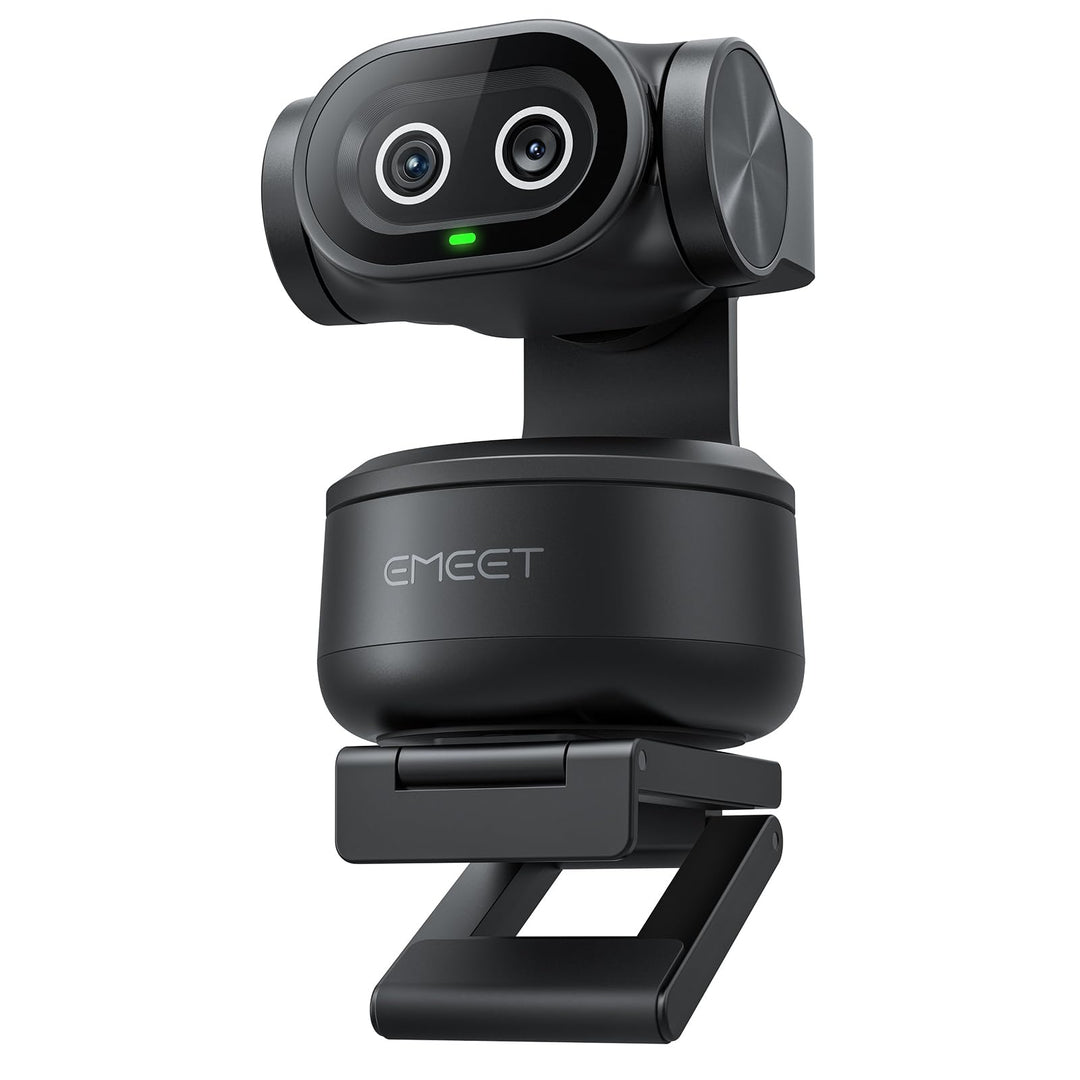 EMEET PIXY Dual-Kamera KI-gestützte PTZ-Kamera 4K, KI-Tracking, 0,2 s Schneller Fokus, mit Sony-Sens