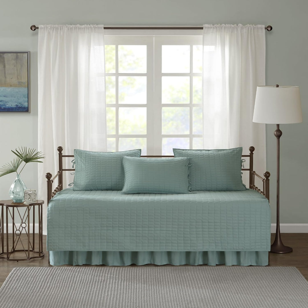 Comfort Spaces Ganzjahres Bettvolant Gemütliche Bettwäsche für alle Jahreszeiten, mit Bettrock, pass