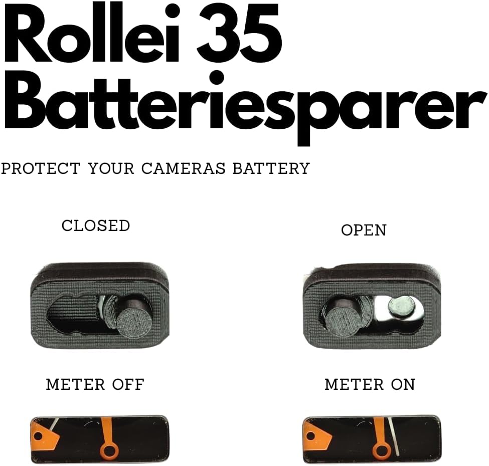 Belichtungsmesser Abdeckung für Rollei 35, 35S, 35T