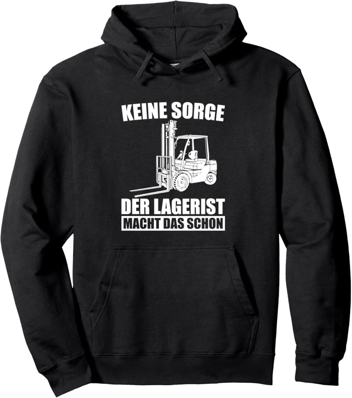 Fachlagerist Ausbildung Staplerfahrer Lagerist Pullover Hoodie
