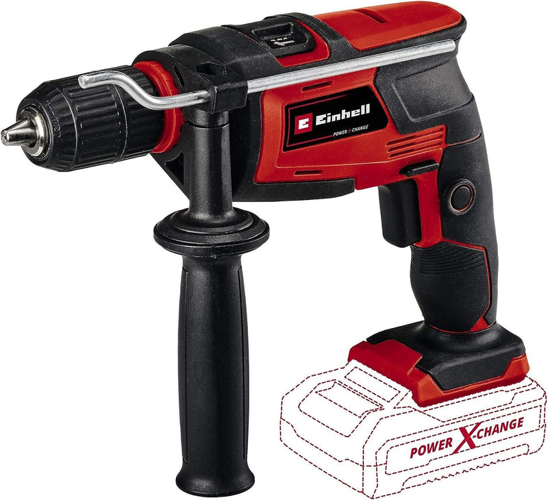 Einhell Akku-Schlagbohrmaschine TC-ID 18 Li-Solo Power X-Change (Li-Ion, 18 V, Bohr- und Schlagbohrf