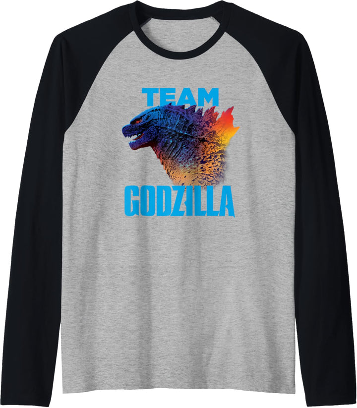 Godzilla vs Kong - Official Team Godzilla Neon Raglan