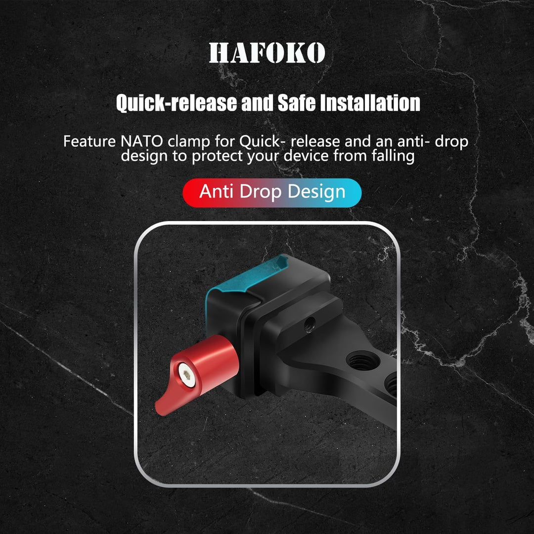 HAFOKO RS3 Gimbal Monitor Montieren RS2 Verlängerung Handhaben Platte w Tablette Montieren Grosser T