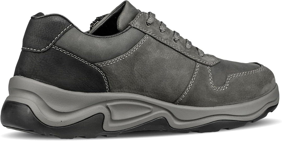 Rieker Herren B8612 Sneaker 41 EU Grau, 41 EU Grau