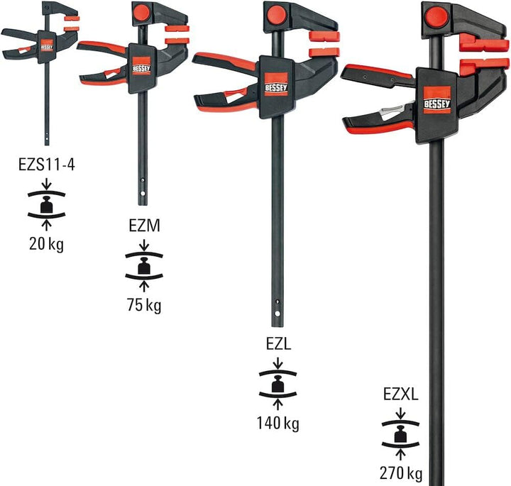 Bessey Einhandzwinge EZXL60-9