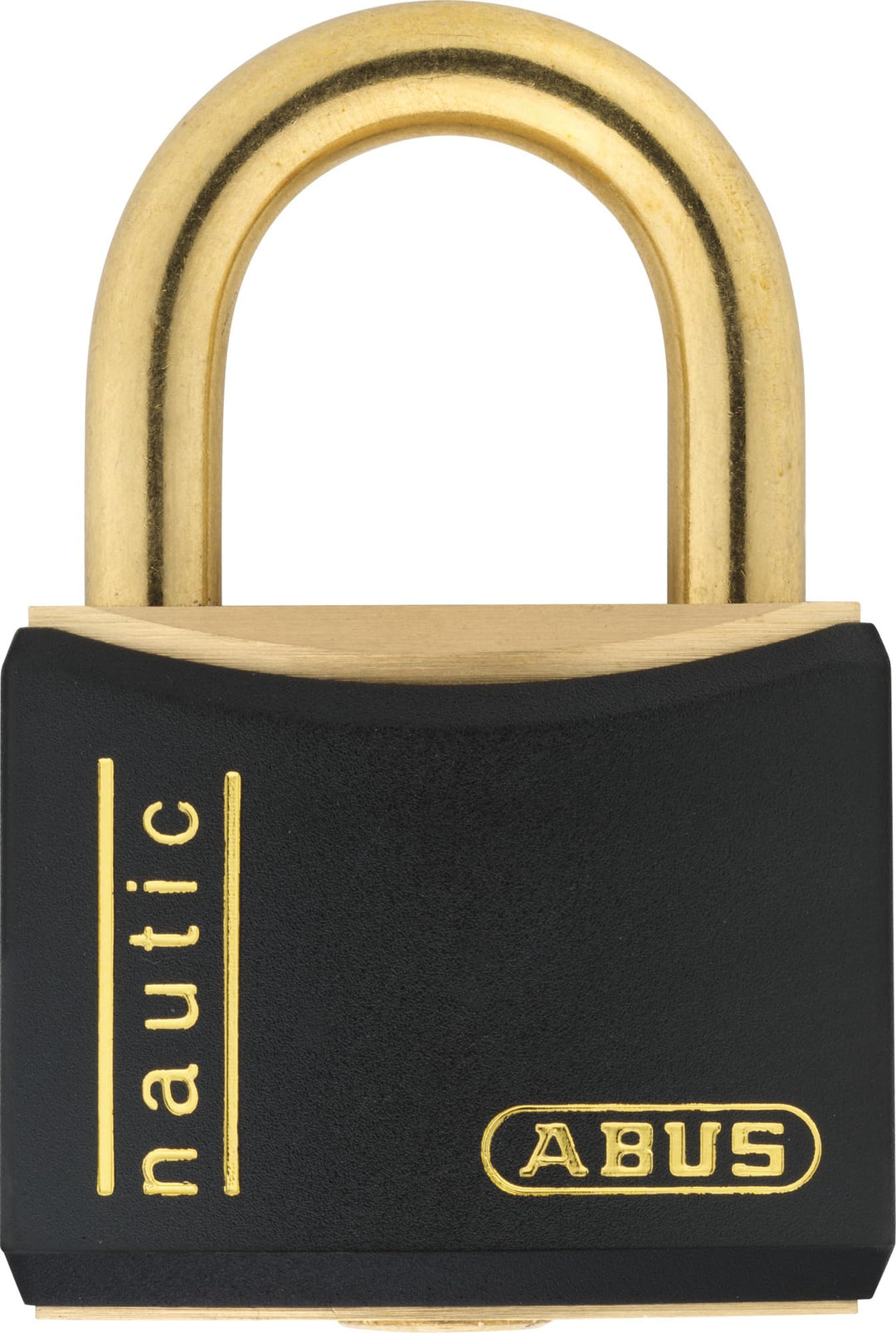 Abus - T84MB/40 40mm schwarz Nautic Rostfreie Vorhängeschloss - ABUT84MB40, 40mm
