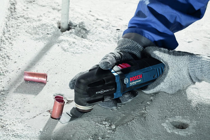 Bosch Professional Akku Multi Cutter GOP 30-28, 300-Watt-Motor, Starlock-Werkzeugaufnahme, Werkzeugw