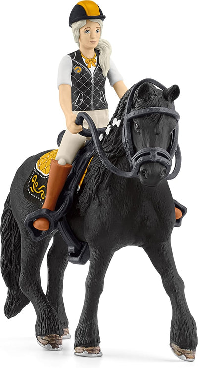 SCHLEICH 42443 Horse Club Mias Voltigier-Reitset & 42640 Horse Club Tori & Princess, ab 5 Jahren, Ho