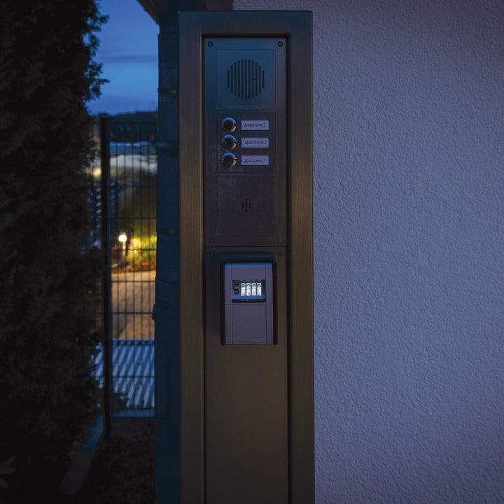 ABUS KeyGarage 787 BIG LED - Schlüsselbox zur Wandmontage - mit beleuchteten Zahlenwalzen - für bis