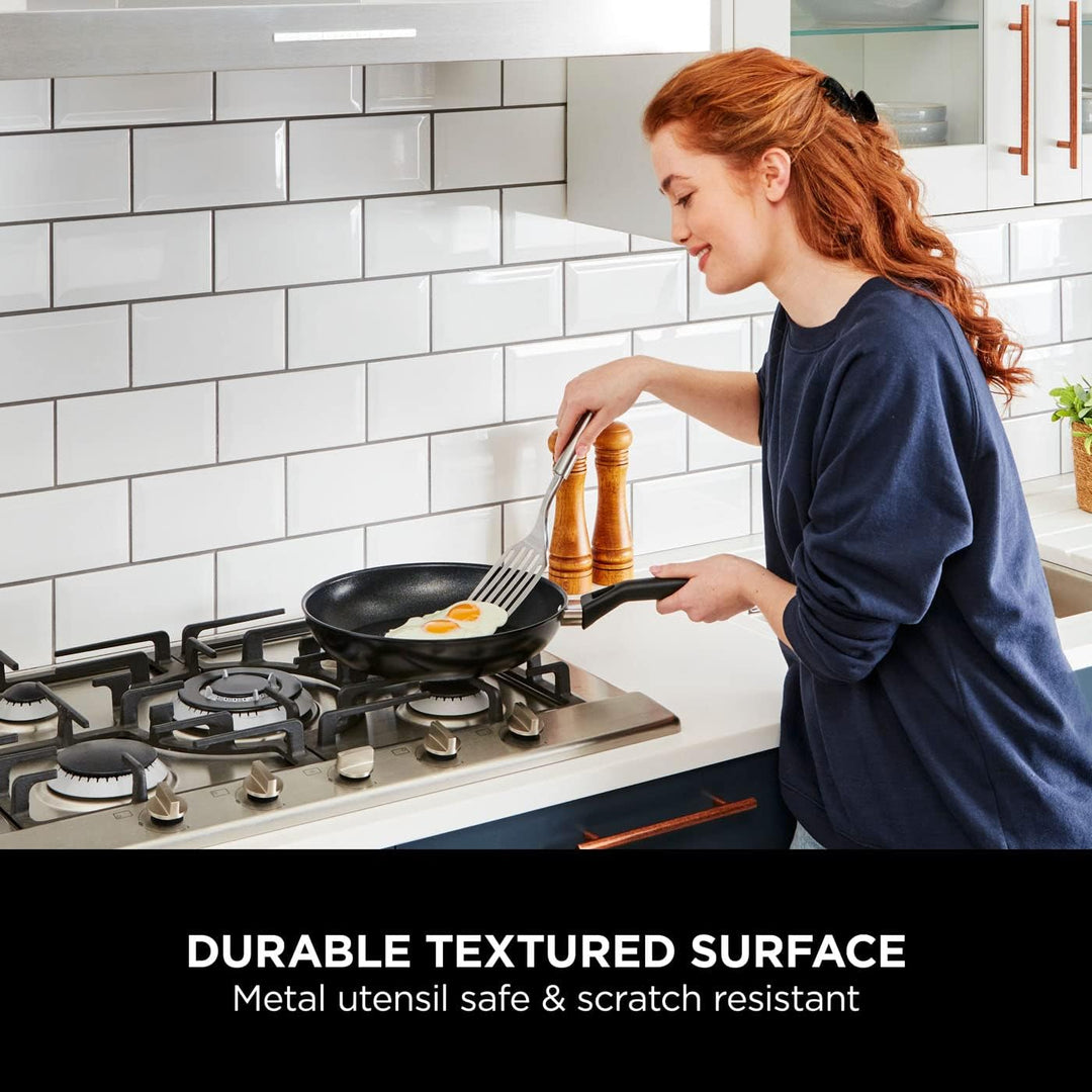 Ninja ZEROSTICK Classic Cookware 28 cm Bratpfanne, antihaftbeschichtet, langlebige Aluminium-Bratpfa