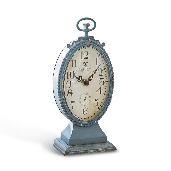 Loberon Uhr Michelet, Vintage-Charme, Antik Inspiriertes Ziffernblatt, Kunstvolle Rückseite, Zeitmes