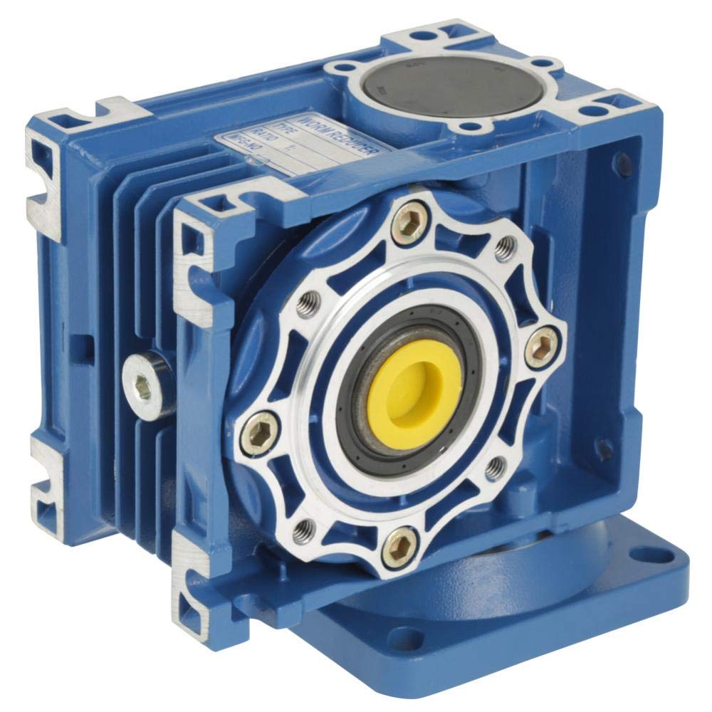 Schneckengetriebemotor, DC 12 V / 24 V, 120 W, RV40, Untersetzung 15 K, Geschwindigkeit des Schnecke
