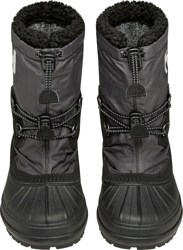 Helly Hansen Unisex Kinder Varanger Isolierte Winterstiefel, Black Light Grey