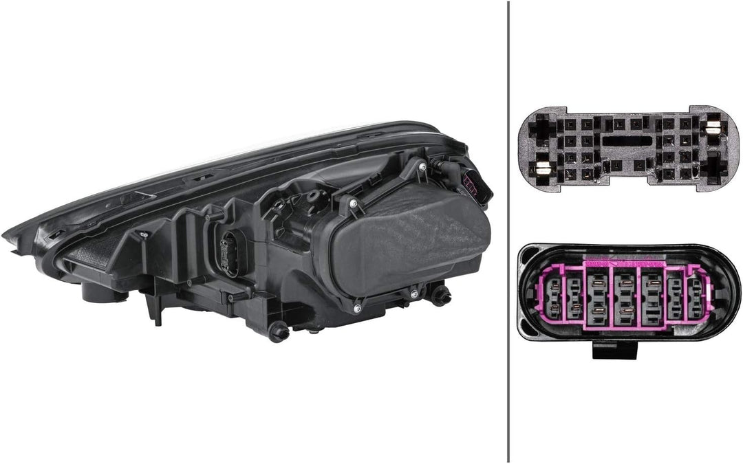 HELLA 1EX 011 745-161 LED Scheinwerfer - Porsche Cayenne (92A) - CCC/ECE - für Rechtsverkehr/für Lin