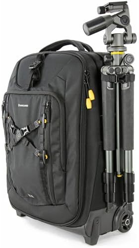 Vanguard Alta Fly 62T – Transport Trolley (35 x 19 x 55 cm) schwarz Trolley Aussenmass: 445x280x660m