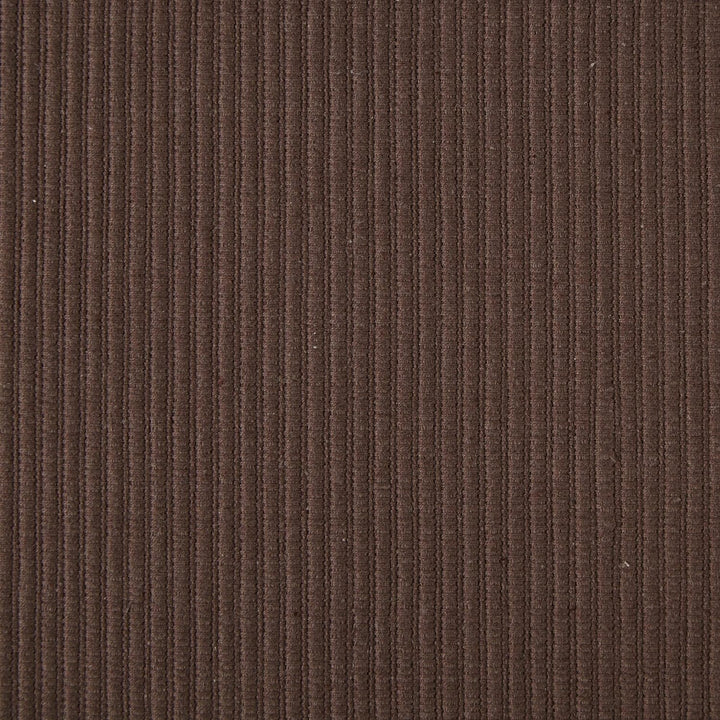 DII Basic Everyday Tischset aus 100% Baumwolle, gerippt, 33 x 48 cm, Dunkelbraun, 6 Stück, Dunkelbra