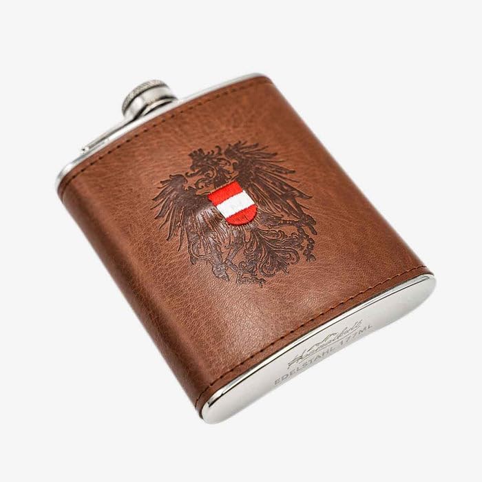 Österreich Adler Flachmann - Klassiker - 207ml
