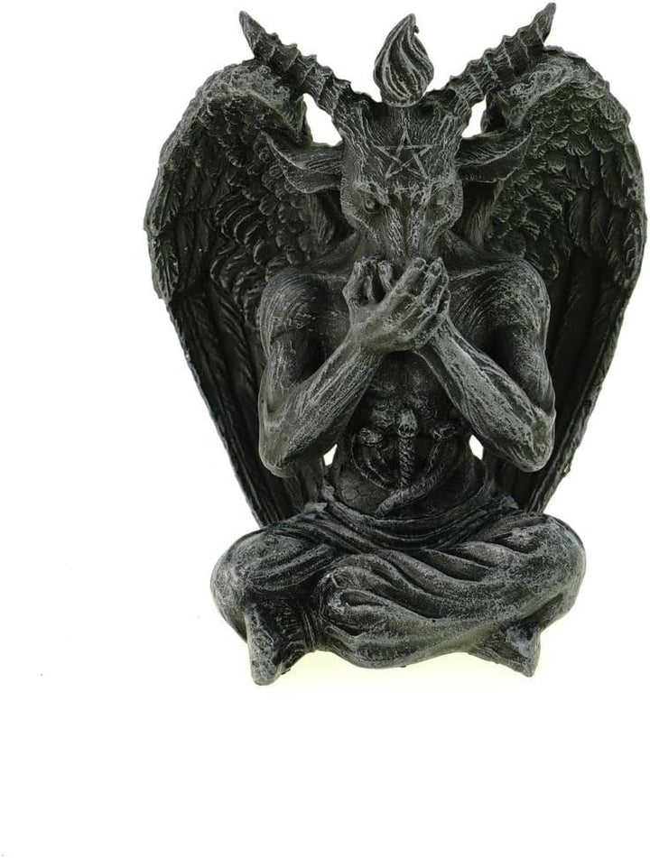 VOGLER Joh. Vogler GmbH 3er Set weise lustige Baphomet 10 cm Gothic Figur Totenschädel Totenkopf