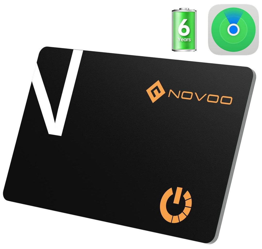 NOVOO Air Tag Karte Wallet Tracker Card Thin 1,6mm Smart Bluetooth Tag 6 Jahre Batterielebensdauer K