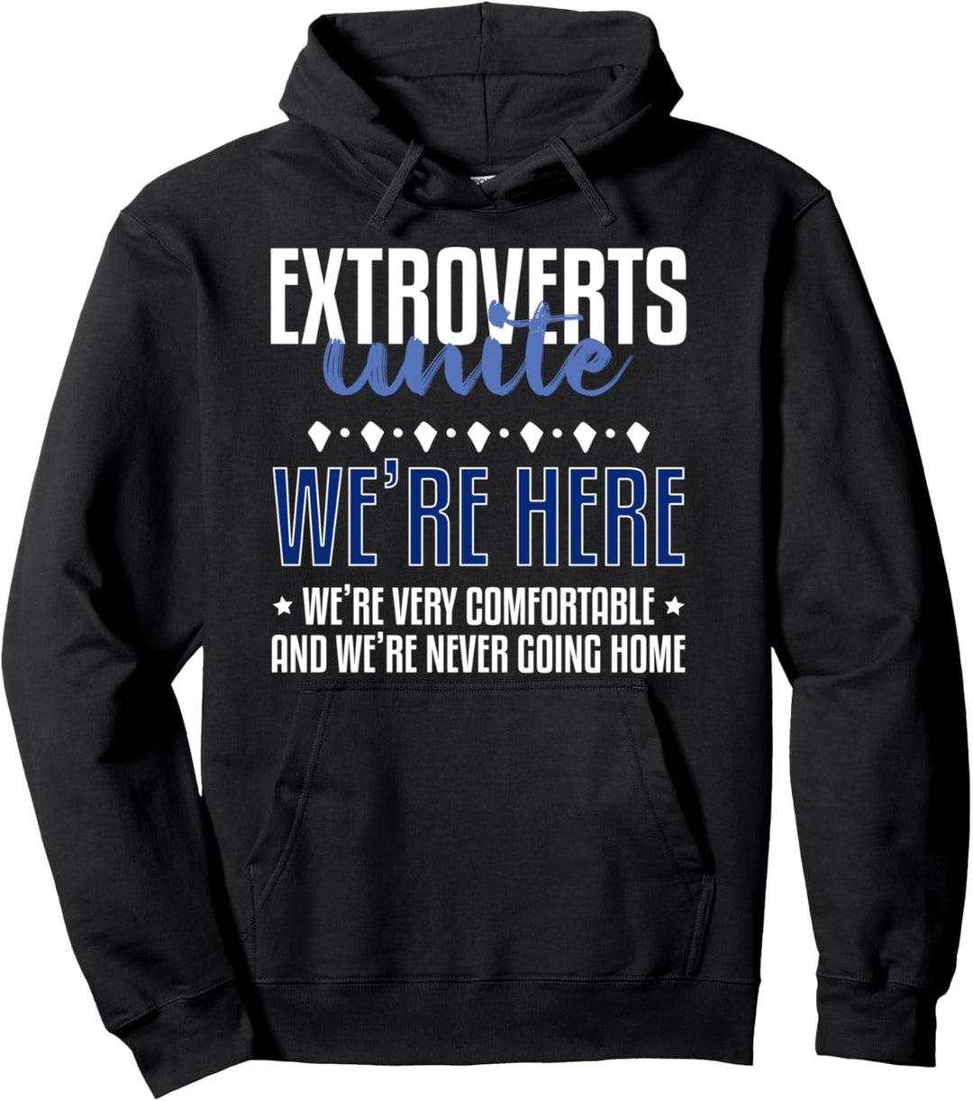Persönlichkeitstyp Extrovertiert Menschenfreund Philanthrop Pullover Hoodie