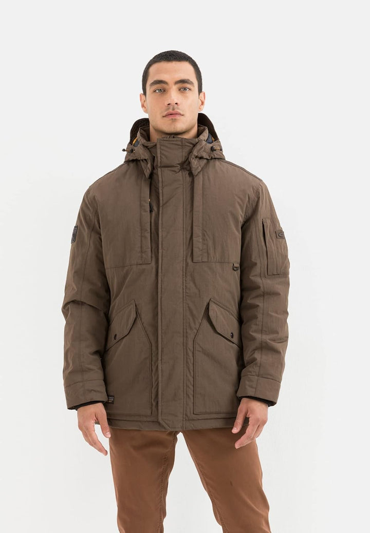 camel active Herren Jacket 31 Dark Brown, 31 Dark Brown